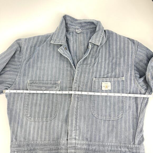 Vintage 70s Sears Mechanic Coveralls Michael Myers Talon Zipper Size 42 Mens - Picture 7 of 11
